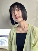 ボブ/ミニボブ/大人ボブ/ぱつっとボブ/顔まわりカット/表参道