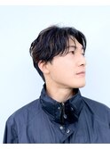 できる男のセンターパート