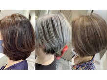 アース 福岡天神赤坂店(HAIR & MAKE EARTH)の雰囲気（白髪染めでもワンランク上の品のあるカラーが人気急上昇！！）