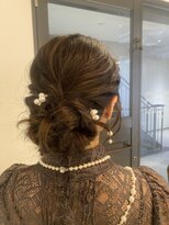フィゼル 福島店(fizelle) ヘアセット　原明日香