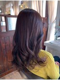 ココアブラウン/レイヤーロング