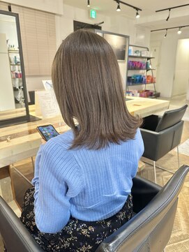ファイブシーン アオヤマ(5SCENE AOYAMA) 韓国ヘアくびれヘアヨシンモリ顔周りレイヤー20代30代40代