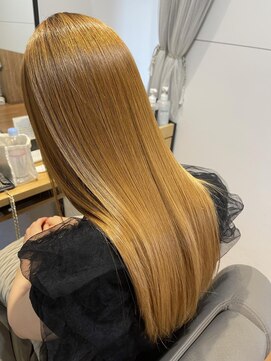 アニュー 大宮店(ANEW) ハイトーンでも髪質改善で艶あり♪