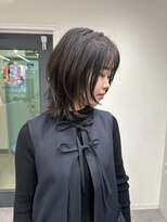 ウニレ バイ センス(unire by sense)&nbsp;【ウルフカット】透明感ブルーブラックカラー/