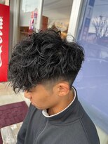 ティーワン 神埼店(T-one) ▼メンズカットメンズパーマ黒髪刈り上げソフトスペインカール