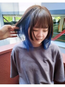 パープル(purple) インナーブルー