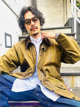 エイミー(Aimee) Aimee 町田　センターパート×波巻きパーマ