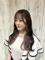 ジェイエルビー(JLB) 【JLB.MOE】インナーカラー×ペールピンク