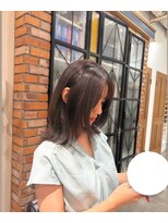 ヘアーサロン ウィング(HAIR SALON Wing) 赤坂＊上品な艶髪ラベンダーブラウン