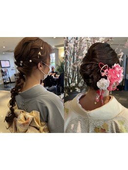 【早朝相談OK】カジュアルから上品まで◎スピーディー&長時間崩れないスタイルが人気☆