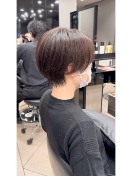 ハルキ ミナト ジャパン オオサカ(HARUKI MINATO japan OSAKA) 30代40代50代小顔似合わせカットくびレイヤーエモージュ大人可愛