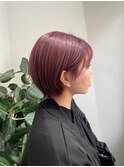 大人ショートボブ×ナチュラルボブ×前髪あり20代30代40代50代＊