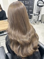 キラ 渋谷(KILLA)&nbsp;★デジタルパーマミニウルフチェリーブラウンホワイトグレージュ