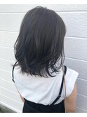 暗髪ブルージュ