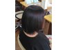 女性一般カット+デトックス+クイック２ステップTR　3960円