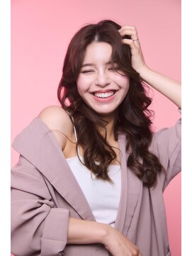 サロン LH(salon LH) ラズベリーピンク×ゆるふわウェーブ