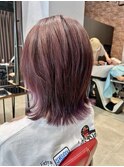 ピンクラベンダー×ミディアムウルフ