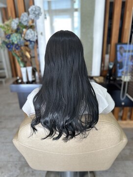 アイシー ヘアーメイク(ic hair make) ブルーブラック
