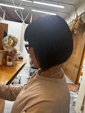 クロップ(CROP) 大人気！前下がりボブ☆