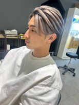 メンズサロン キング 心斎橋店(Men’s salon K!ng) メンズカット/ブリーチ/ニュアンスパーマ/メンズハイライト/眉毛