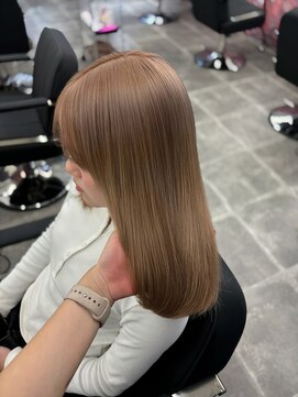 ペレ 栄店(PELE) クラゲヘアー/小顔に見せるヘア/ココアベージュ/栄