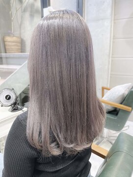 デイズ(days) 髪質改善カラーち透明感カラーアッシュグレージュ