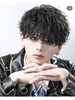 アストラ(ASTRA)&nbsp;MEN’S HAIR/波巻きツイストスパイラル/リバースセンターパート