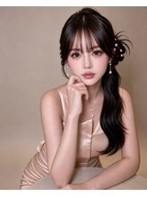 ジャムスタイリングハウス(JAM STYLING HOUSE) 【北新地ヘアセット】シースルーカチモリサイドポニー