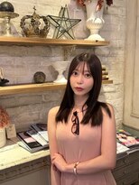 ロイ 南青山 表参道(ROI)&nbsp;髪質改善ストレート/前髪カット