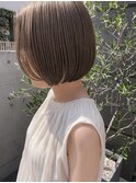 【clam./窪田】大人可愛いミニボブ/切りっぱなしボブ/髪質改善