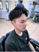 メンズカットツーブロックスタイル
