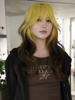 クペウヘイヴン(cope'u HAVEN) 原宿/ウルフカット レイヤー デザインカラー ルーツカラー