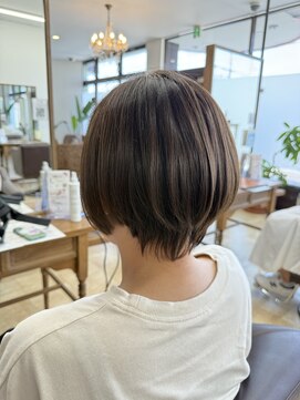 トップスタイル リッチ 夏にぴったりな丸みショート