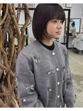 ソーソー(SoSo) 前髪ミニボブ× 顔まわりレイヤー3.16