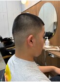 メンズカット　バズカット