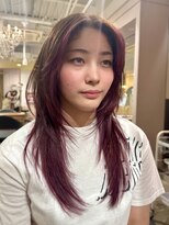 アネーロバイエーケー(ANHELO by AK)&nbsp;ウルフレイヤーカット×グラデーションカラー