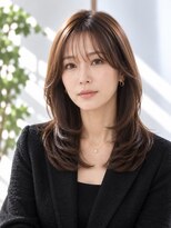 ネイヴスヘアー 福工大駅前店(Neivs Hair)&nbsp;顔周りレイヤー