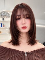 サンドハーツギンザ(sand Hearts ginza)&nbsp;ミディアム/ミディアムレイヤー/ミディアムボブ/縮毛矯正