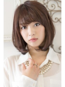キープへアデザイン(keep hair design) 大人可愛い☆オフィスフェミニンボブ【keep hair desigin.木田】