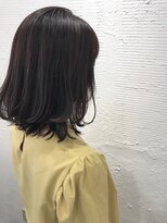 クエット デ プレジール イースタイル(COUETTE des PLAISIR e-style) お客様スタイル☆ワンレンチョイレイヤーパープルカラー