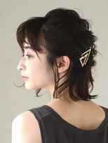 アース コアフュールボーテ 熊谷店(EARTH coiffure beaute)&nbsp;外ハネグレージュセミディ