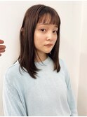 【siki】medium × short bang