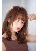 【shellbear 銀座】大人カジュアル外ハネミディアム