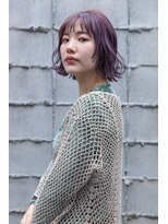 マウロア(MAULOA)&nbsp;【MAULOA】薄紫色に外ハネボブ