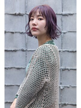 マウロア(MAULOA) 【MAULOA】薄紫色に外ハネボブ