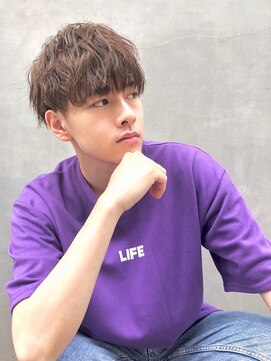 キアラ(Kchiara) 無造作マッシュショート-前下がりショート福岡天神佐野