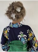 yukata dressing × mokomoko arrange