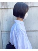 切りっぱなしボブ