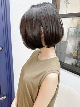 ニット 銀座(knit) 《knit銀座》大人可愛い20代30代40代ショートボブ丸み前下がり