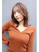 ブゾン(buZon)&nbsp;【buZonブゾン】大人くびれミディアム×ベージュ系カラー